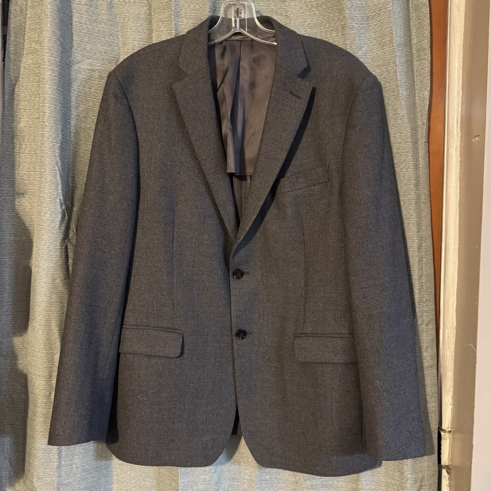 Ralph Lauren Men's 100% Wool‎ Blazer Sport Coat Gray Size 42R